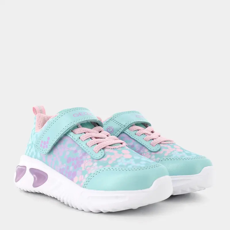 Sportive Geox da Bambina, azzurro miniatura 2