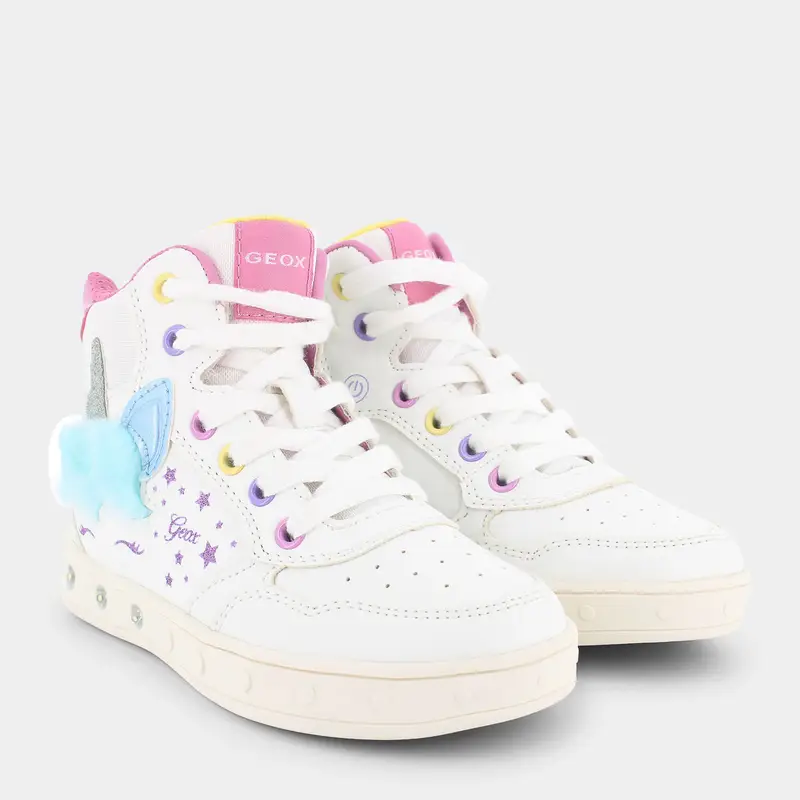 Sportive Geox da Bambina, bianco miniatura 2