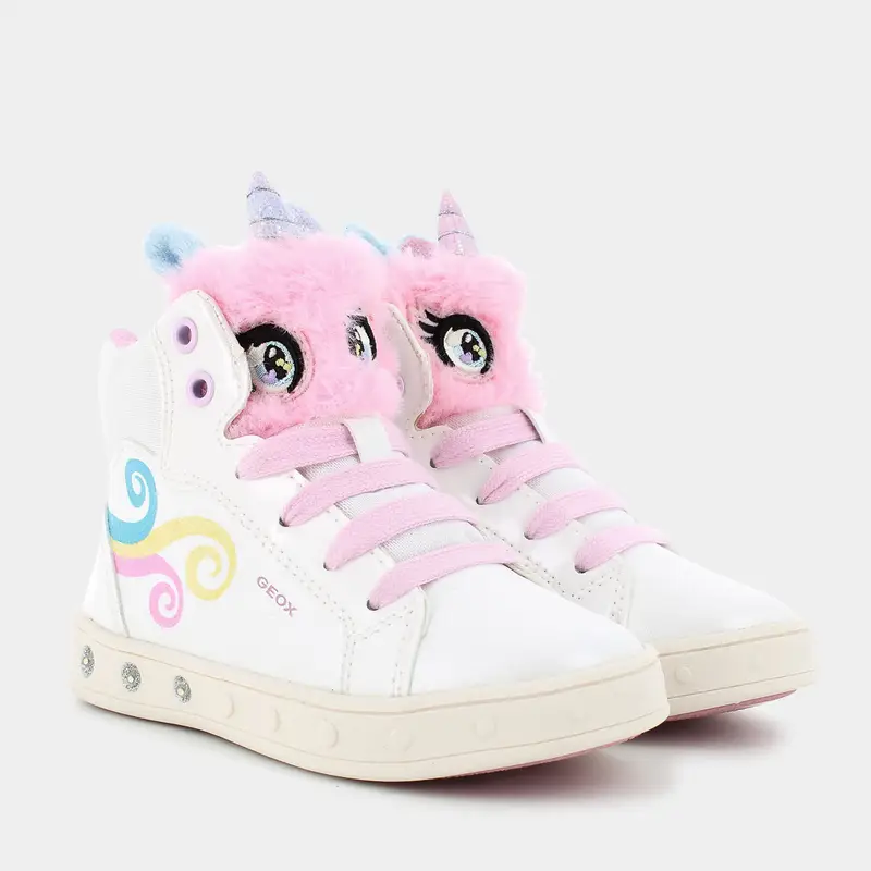 Sportive Geox da Bambina, bianco miniatura 2