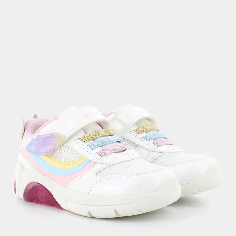 Sportive Geox da Bambina, bianco miniatura 2