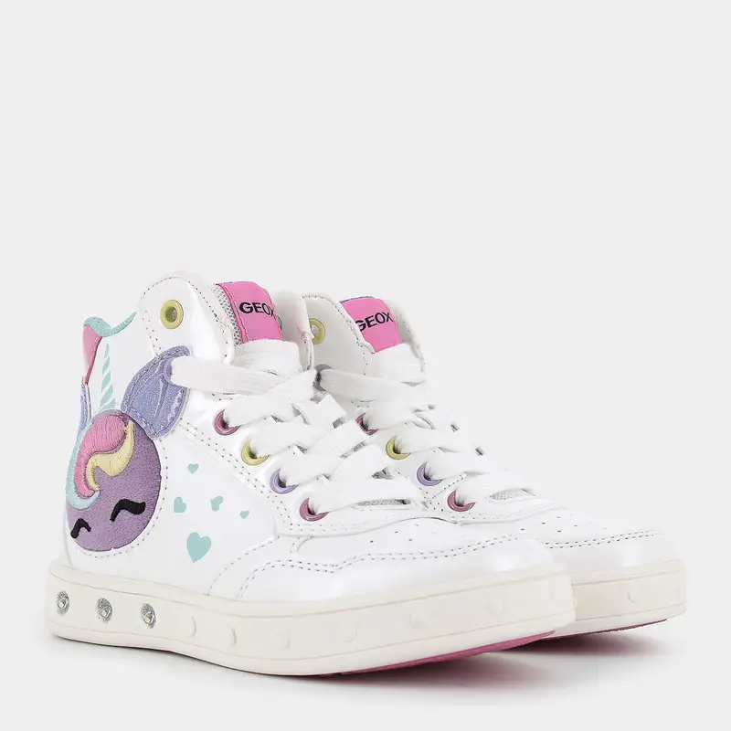 Sportive Geox da Bambina, bianco miniatura 2