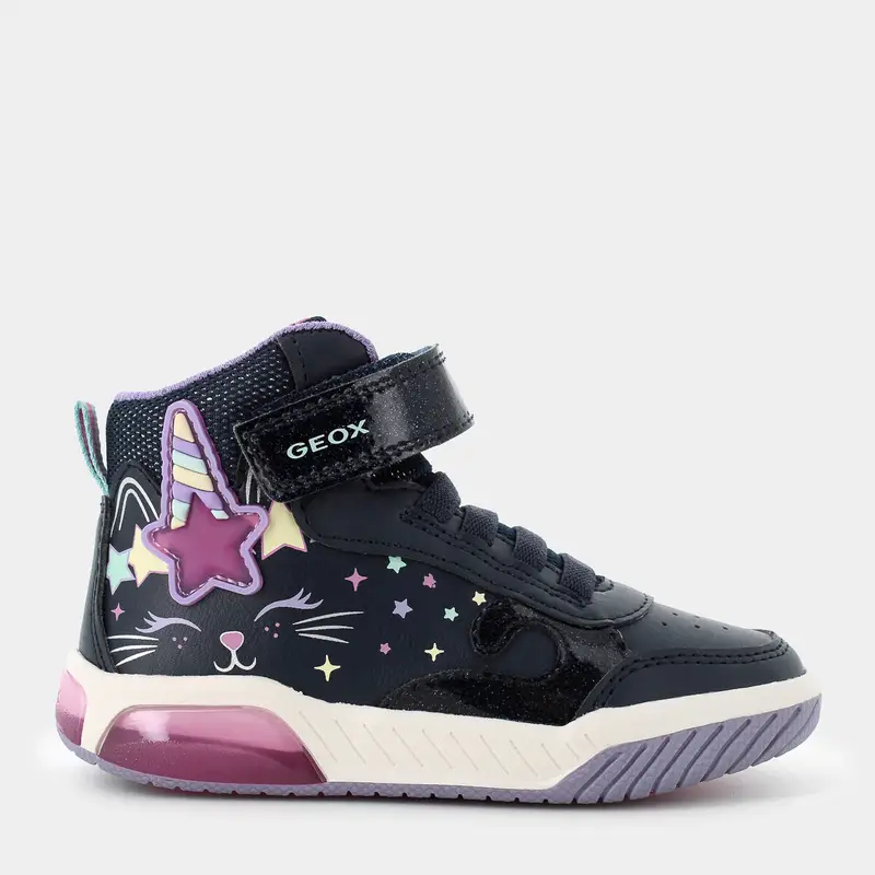 Sportive Geox da Bambina, nero