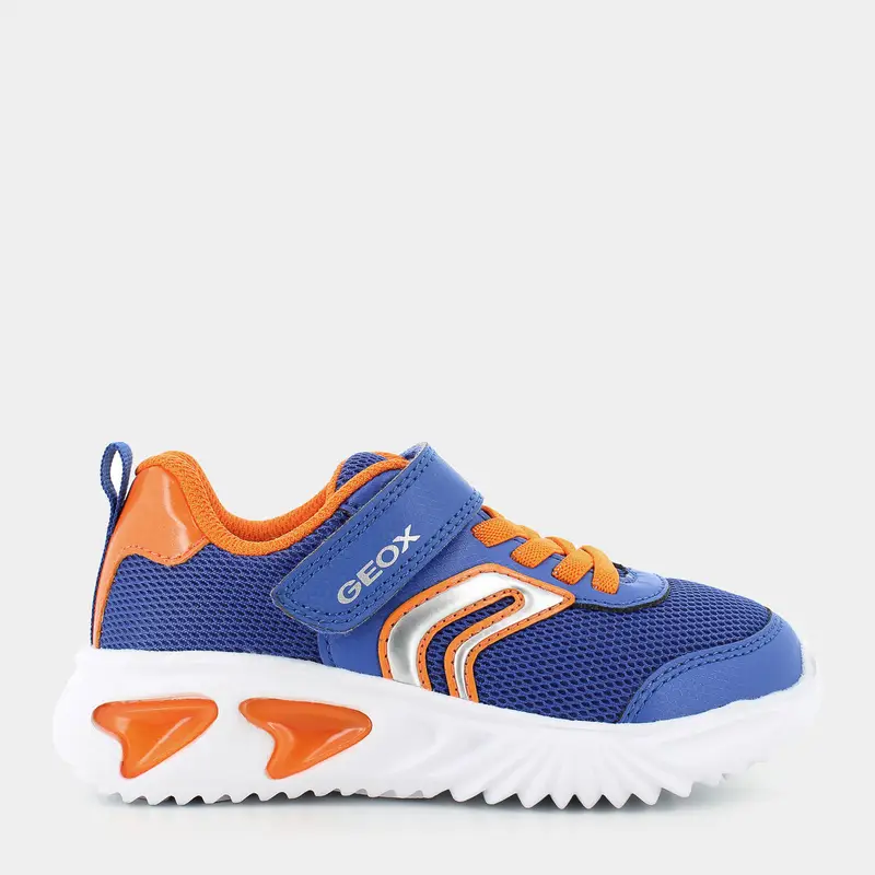 Geox Sneakers Bambino blu e arancione