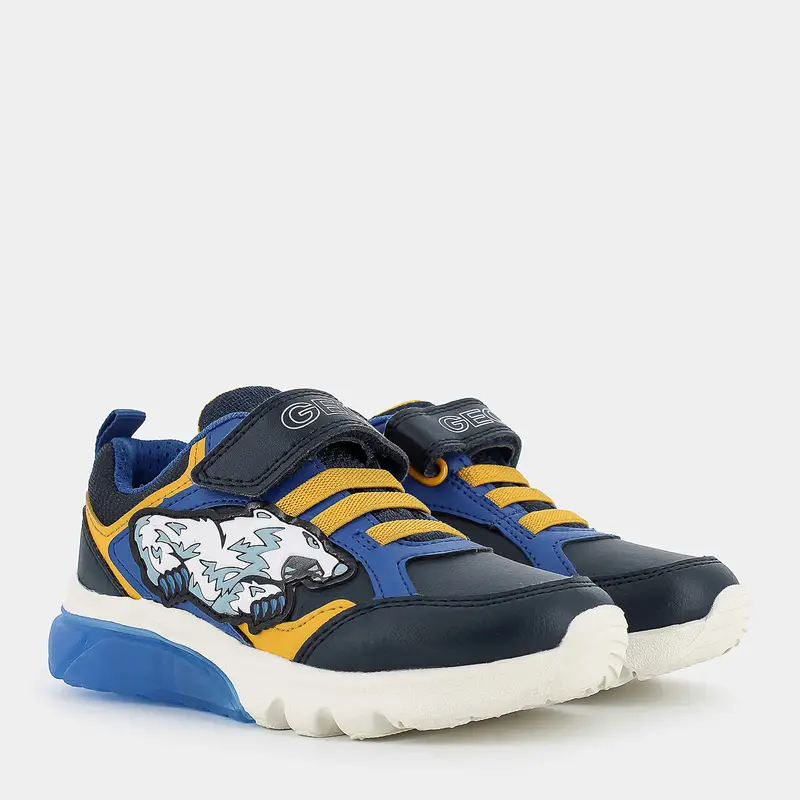 Sportive Geox da Bambino, blu miniatura 2