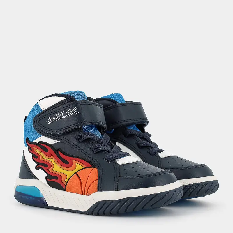 Sportive Geox da Bambino, blu miniatura 2