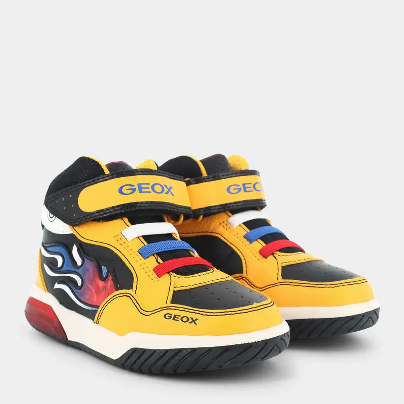 Sportive Geox da Bambino, giallo miniatura 2