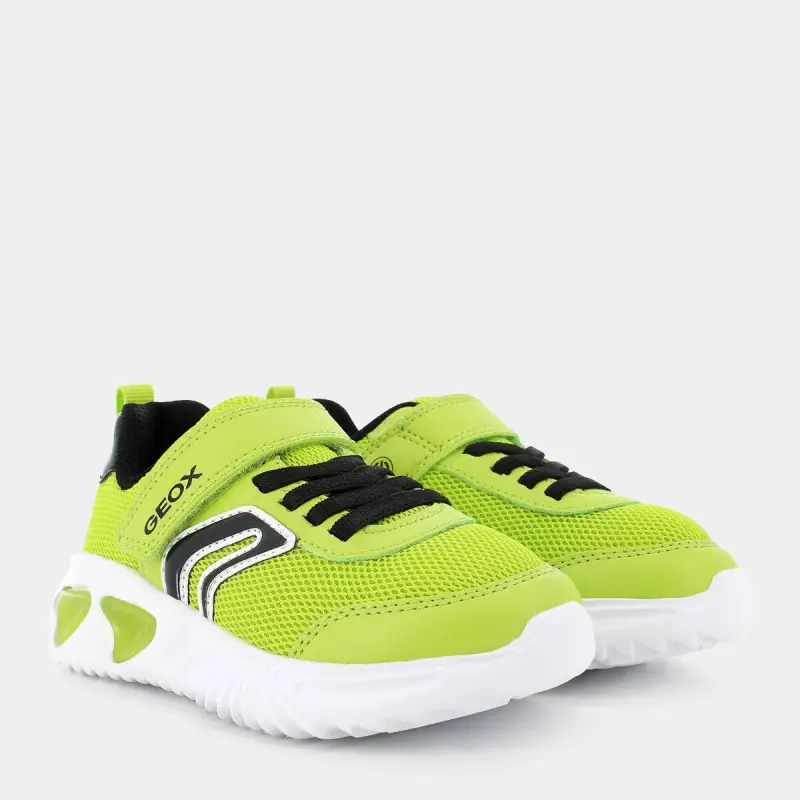 Sportive Geox da Bambino, giallo miniatura 2