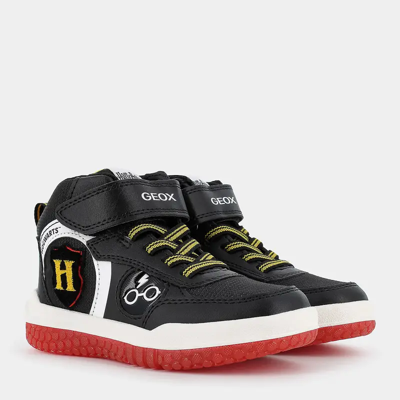 Sportive Geox da Bambino, nero miniatura 2