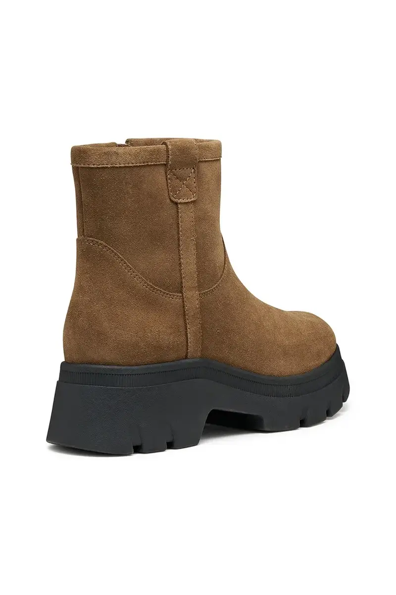 stivaletti alla caviglia D PLUETTE donna colore marrone D565MA 00022 C6372 miniatura 3