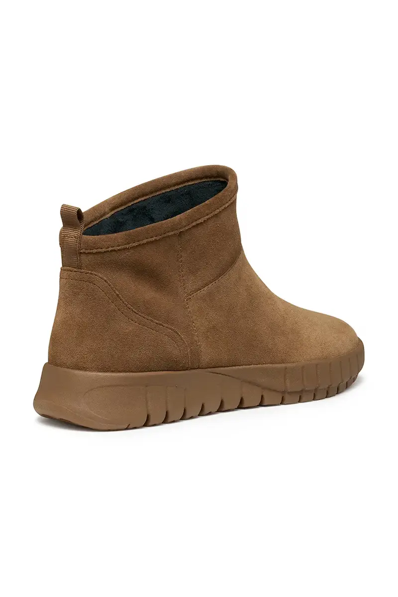 stivaletti alla caviglia in camoscio D FLEXTRIDE Marrone miniatura 3