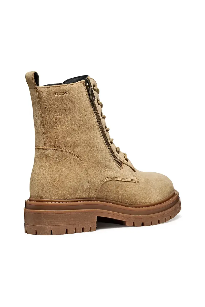 stivaletti alla caviglia in camoscio D IRIDEA donna colore beige D16HRF 00022 C5010 miniatura 3