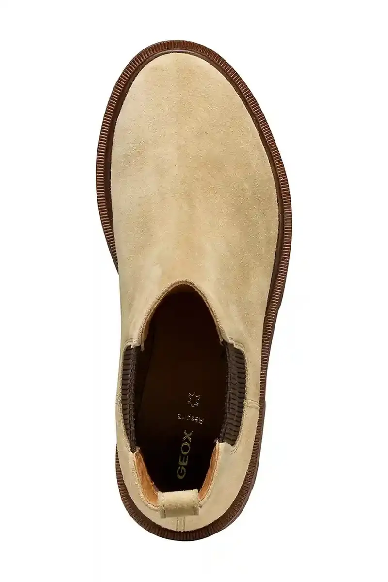 stivaletti alla caviglia in camoscio D NORIZE donna colore beige D564ZD 00022 C5010 miniatura 5