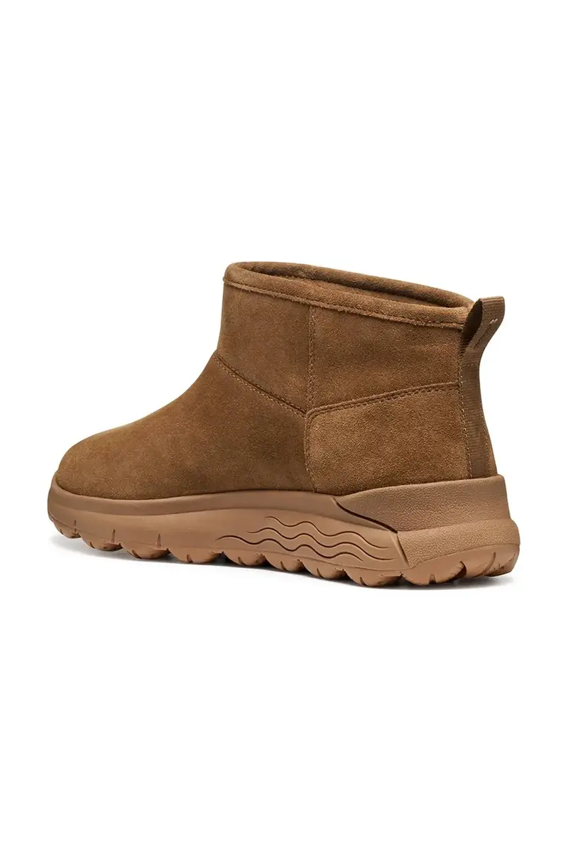 stivaletti alla caviglia in camoscio D SPHERICA 4X4 B ABX donna colore marrone D5626B 00022 C6372 miniatura 4