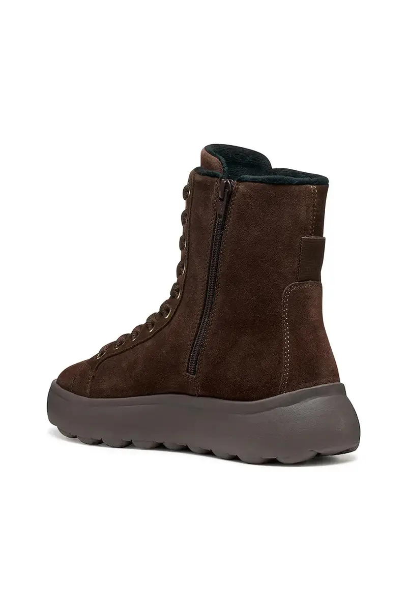 stivaletti alla caviglia in camoscio D SPHERICA EC4.1 donna colore marrone D36TCD 00022 C6006 miniatura 4