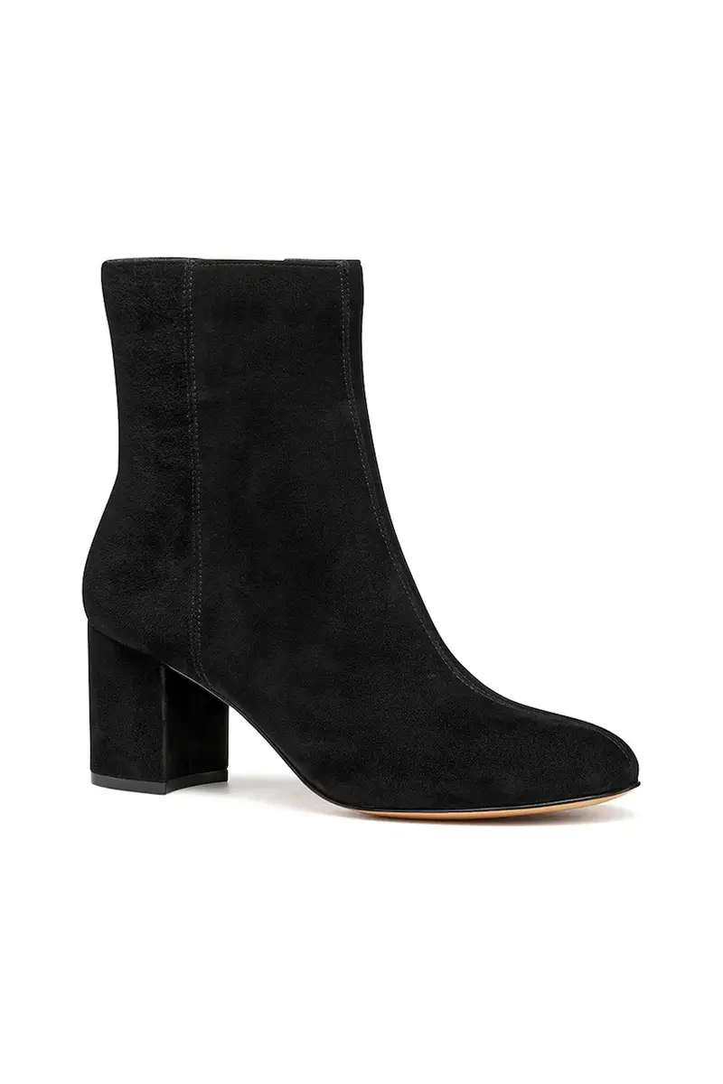 stivaletti alla caviglia in camoscio D VIRNILISA 65 donna colore nero D56YYE 000ZT C9999 miniatura 2