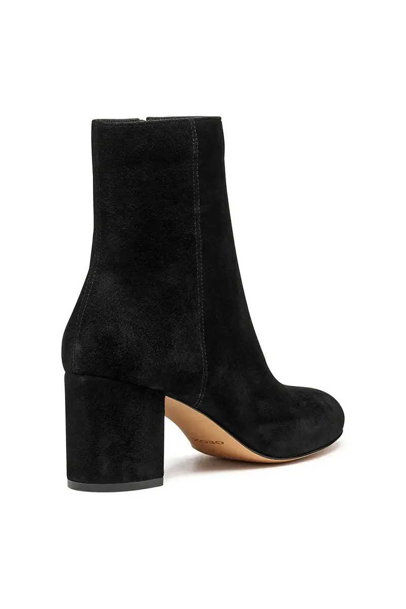 stivaletti alla caviglia in camoscio D VIRNILISA 65 donna colore nero D56YYE 000ZT C9999 miniatura 3