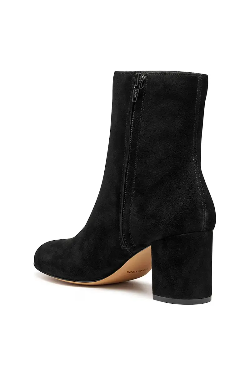 stivaletti alla caviglia in camoscio D VIRNILISA 65 donna colore nero D56YYE 000ZT C9999 miniatura 4