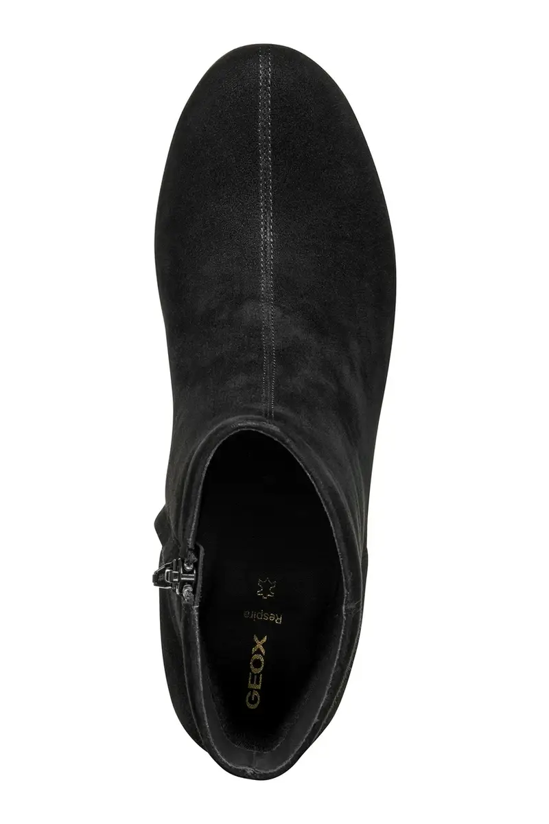 stivaletti alla caviglia in camoscio D VIRNILISA 65 donna colore nero D56YYE 000ZT C9999 miniatura 5