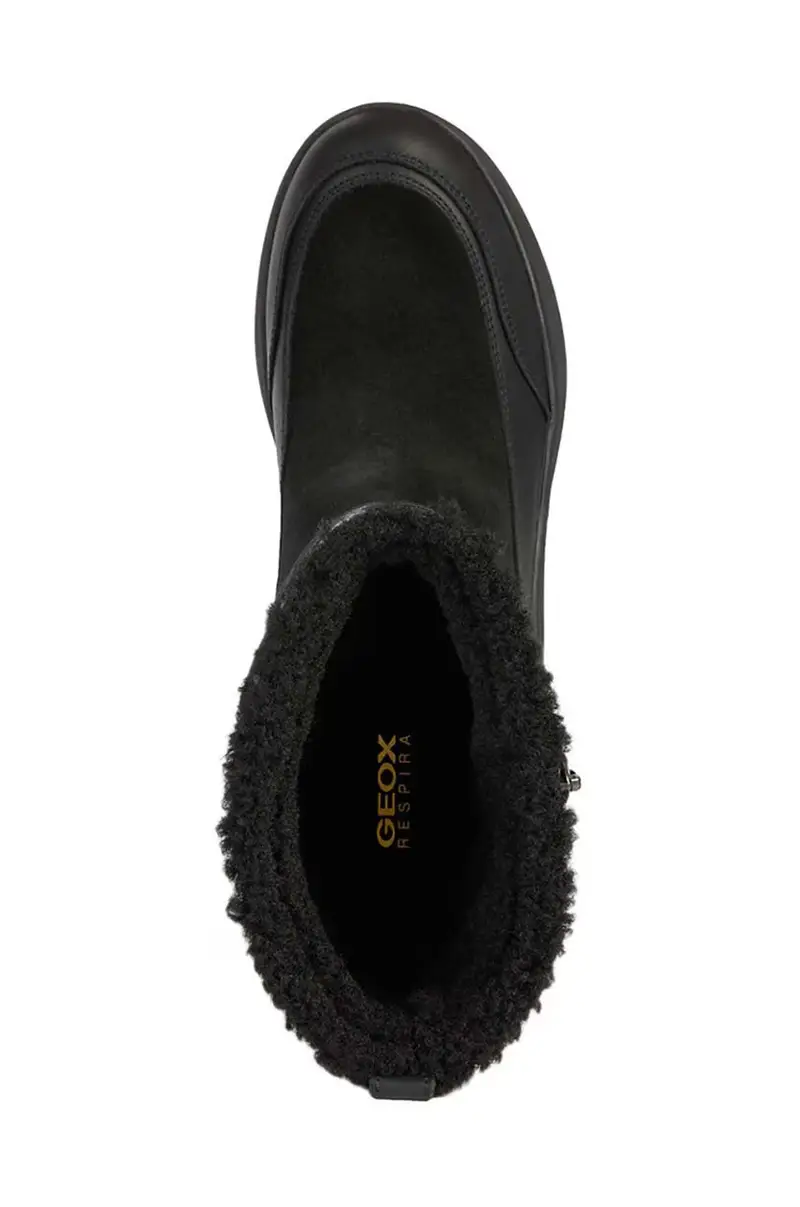 stivaletti alla caviglia in camoscio Dalyla B Abx donna Nero miniatura 5