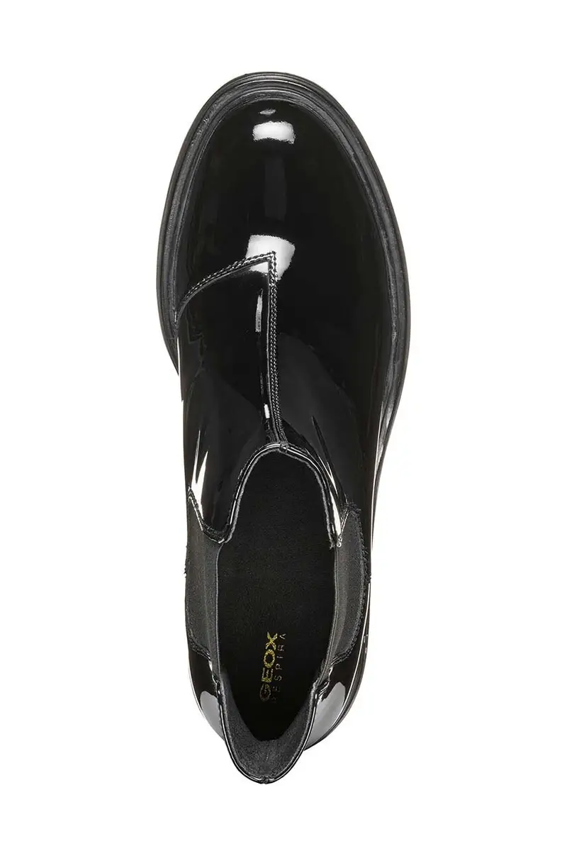 stivaletti alla caviglia in pelle D DAMIANA Nero miniatura 5