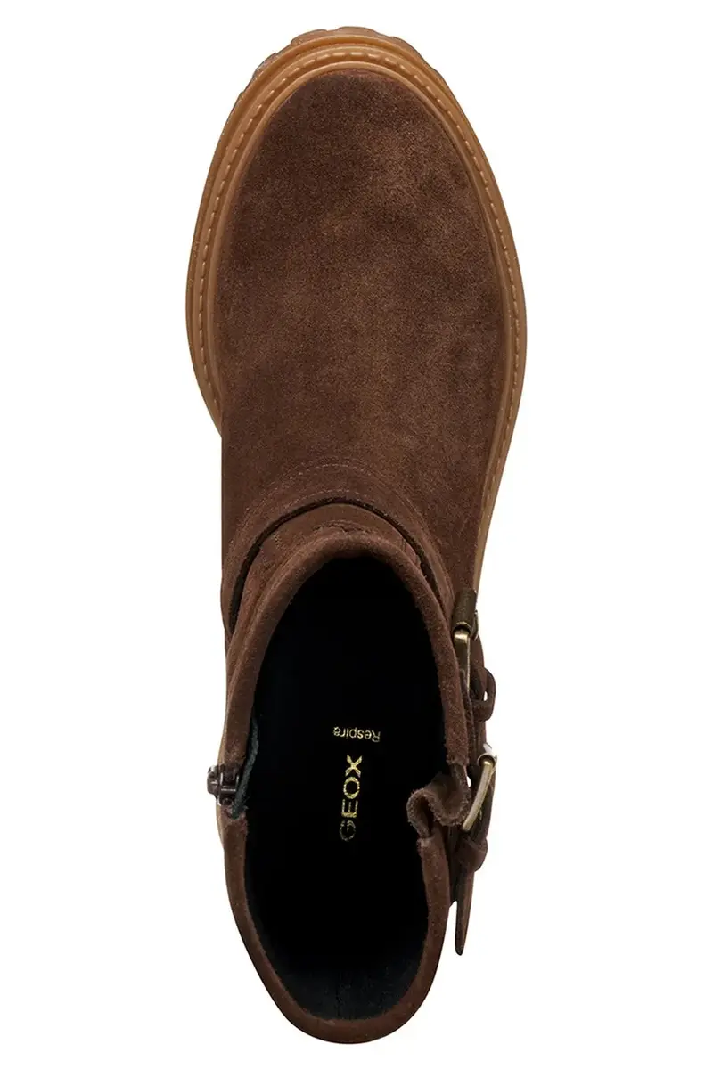 stivaletti alla caviglia in pelle D IRIDEA donna colore marrone D56HRD 00022 C6006 miniatura 5