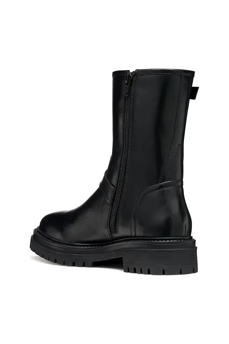 stivaletti alla caviglia in pelle D IRIDEA donna colore nero D56HRD 00043 C9999 miniatura 4