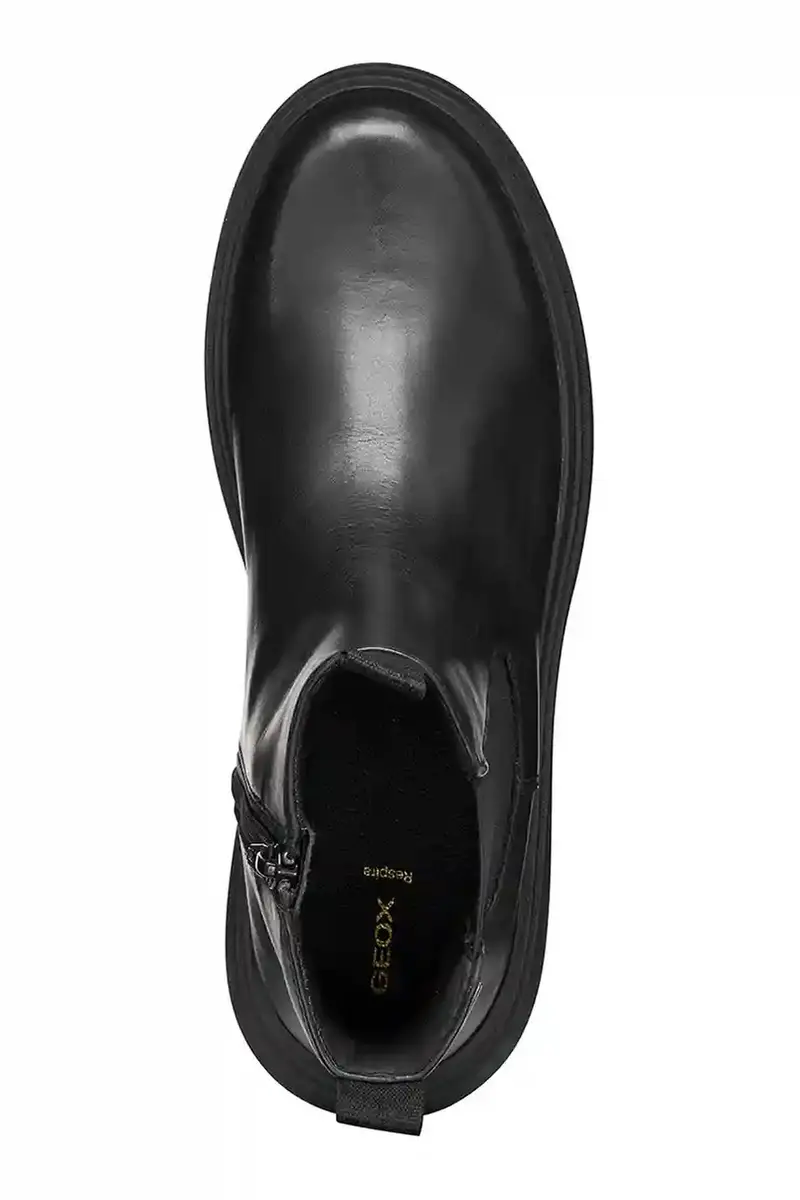 stivaletti alla caviglia in pelle D LAMIDIE + GRIP ABX donna colore nero D46XMD 00043 C9999 miniatura 5