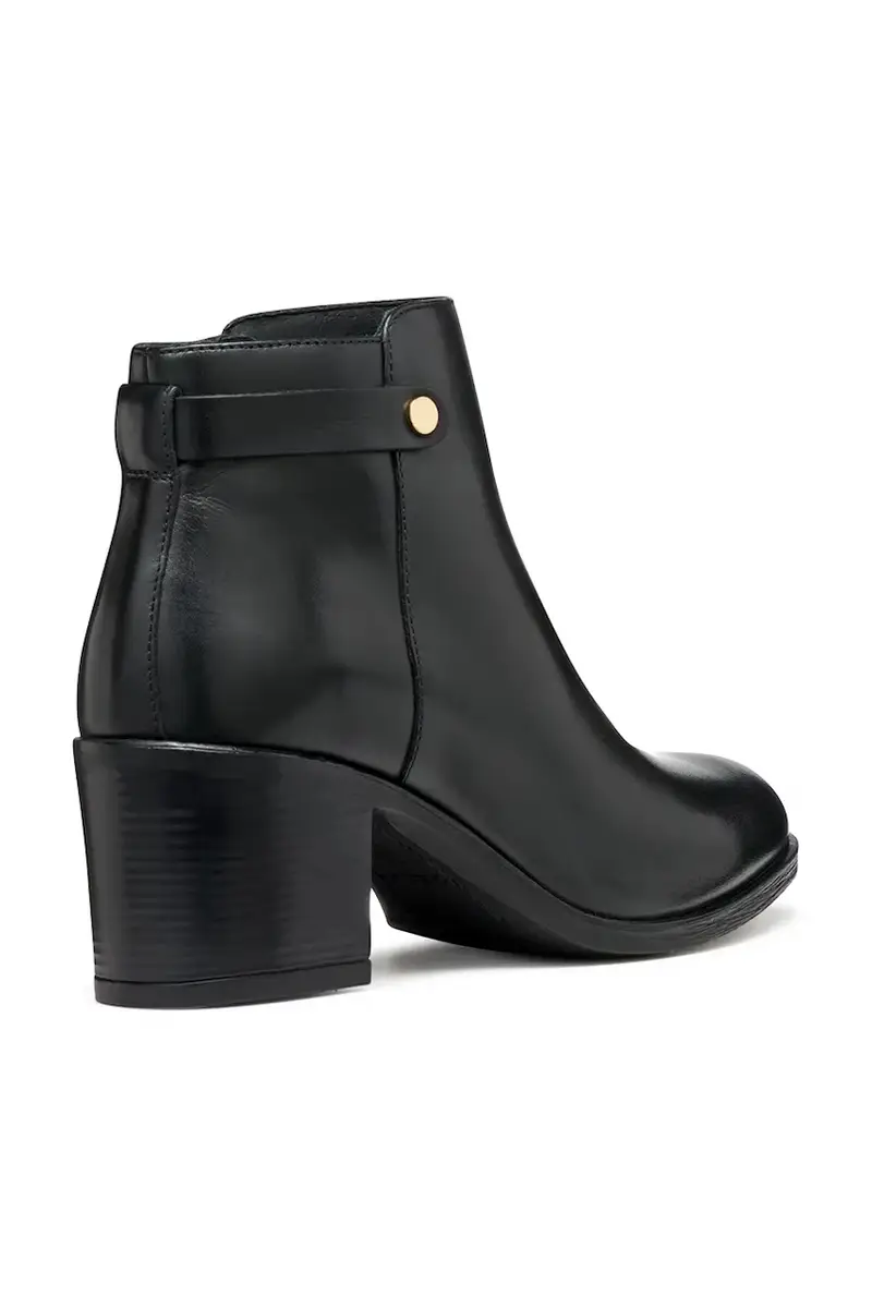 stivaletti alla caviglia in pelle D NEW ASHEEL donna colore nero D56FSA 00043 C9999 miniatura 3