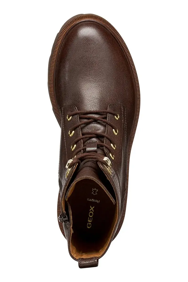 stivaletti alla caviglia in pelle D NORIZE donna colore marrone D564ZC 00081 C6006 miniatura 5