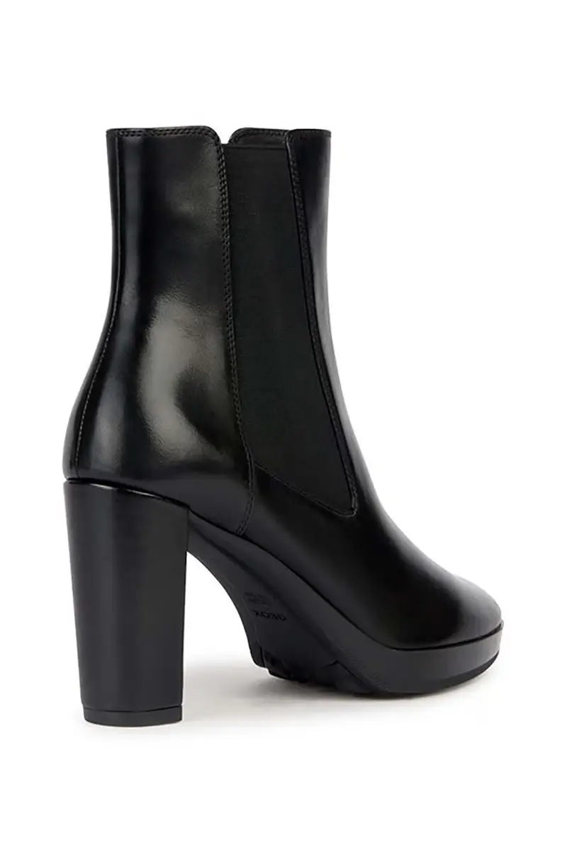 stivaletti alla caviglia in pelle D WALK PLEASURE 85 donna colore nero D35TFC 00043 C9999 miniatura 3