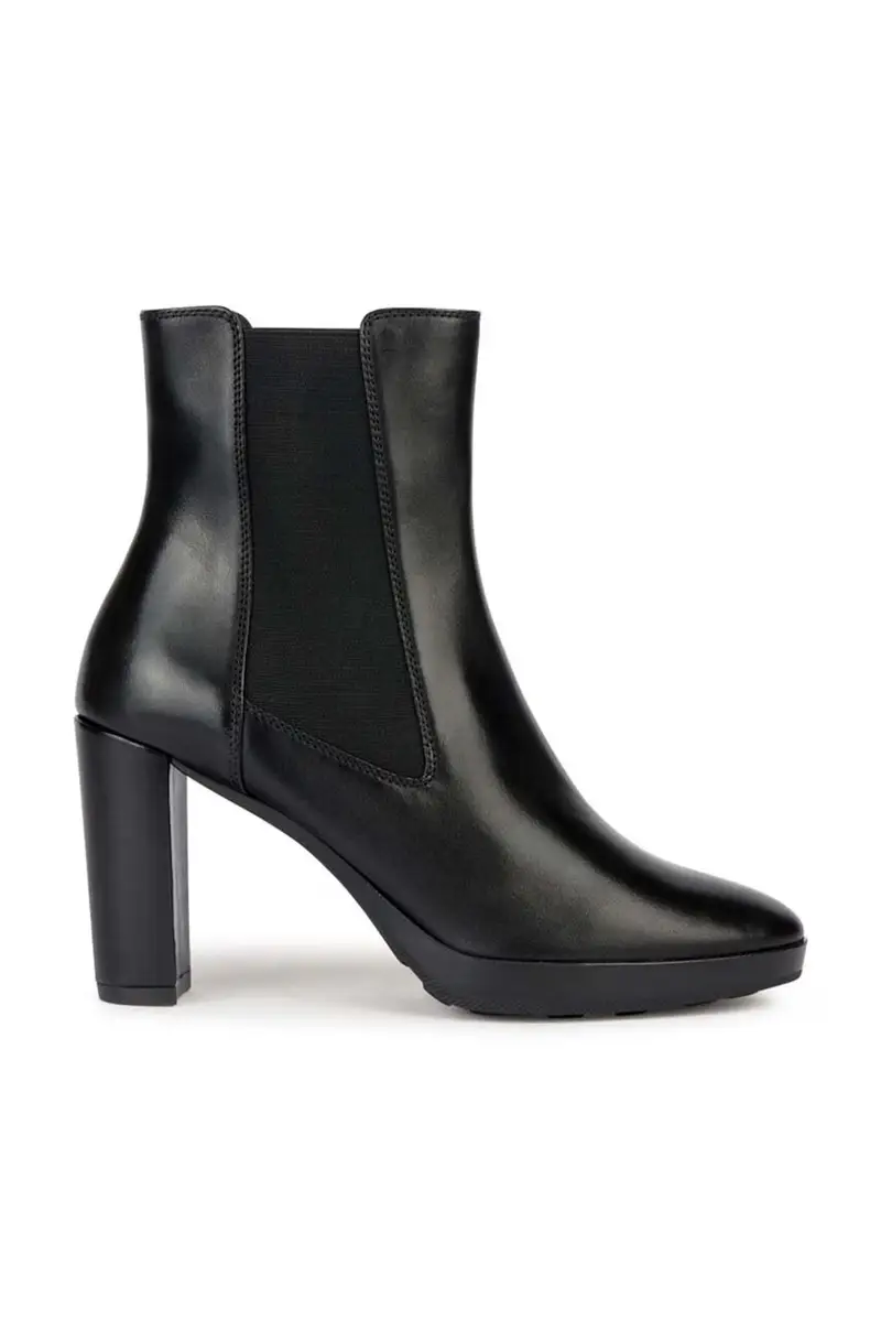 stivaletti alla caviglia in pelle D WALK PLEASURE 85 donna colore nero D35TFC 00043 C9999
