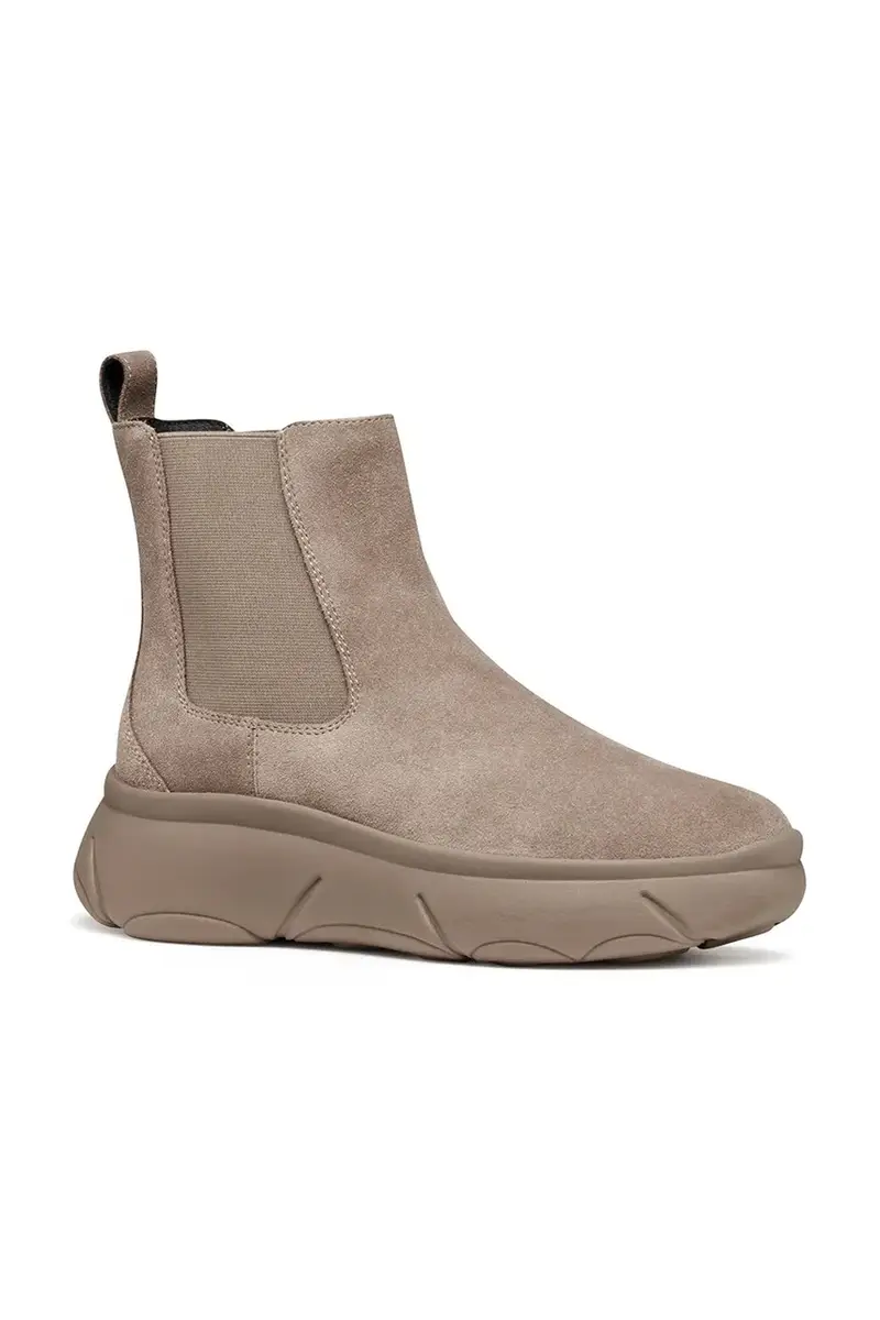 Geox Stivaletti Chelsea Donna Marrone 3843476 miniatura 2