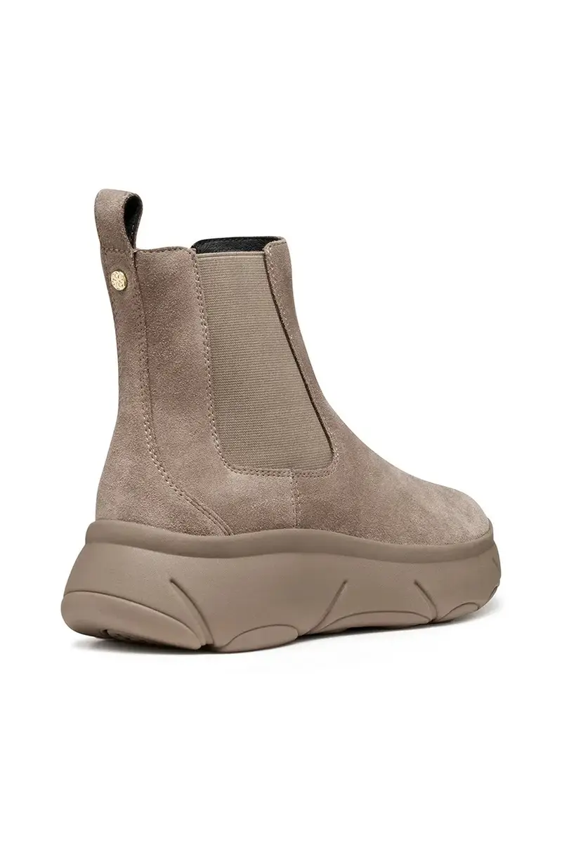 Geox Stivaletti Chelsea Donna Marrone 3843476 miniatura 3