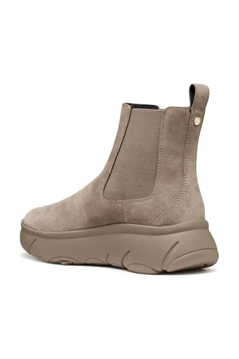 Geox Stivaletti Chelsea Donna Marrone 3843476 miniatura 4