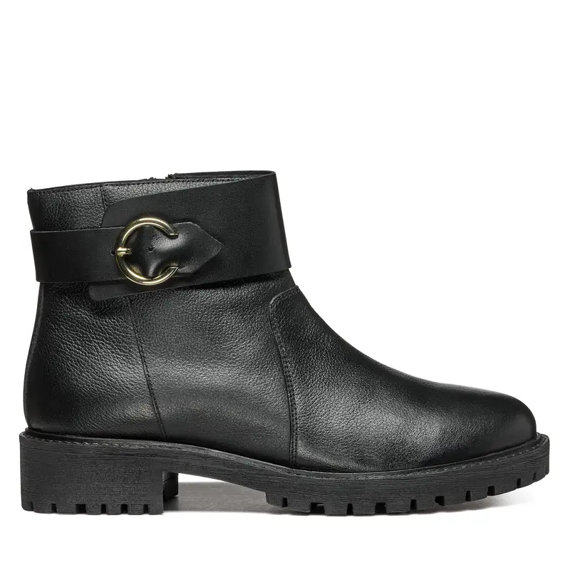 Stivaletti Geox D Hoara D46FTB 04643 C9999 Nero