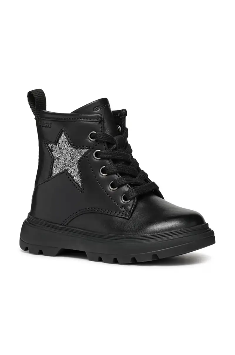 stivaletti in pelle bambino/a KIDDARTAH Nero