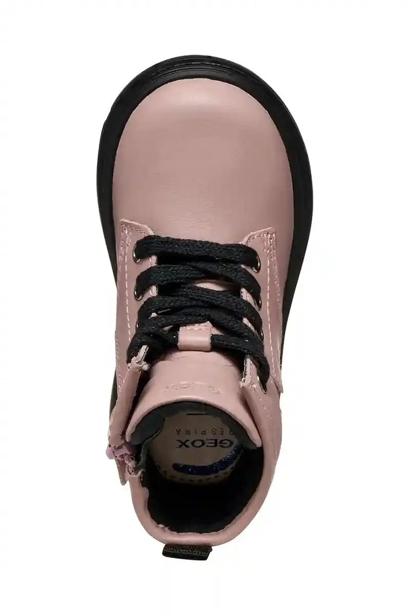 stivaletti in pelle bambino/a KIDDARTAH Rosa miniatura 5