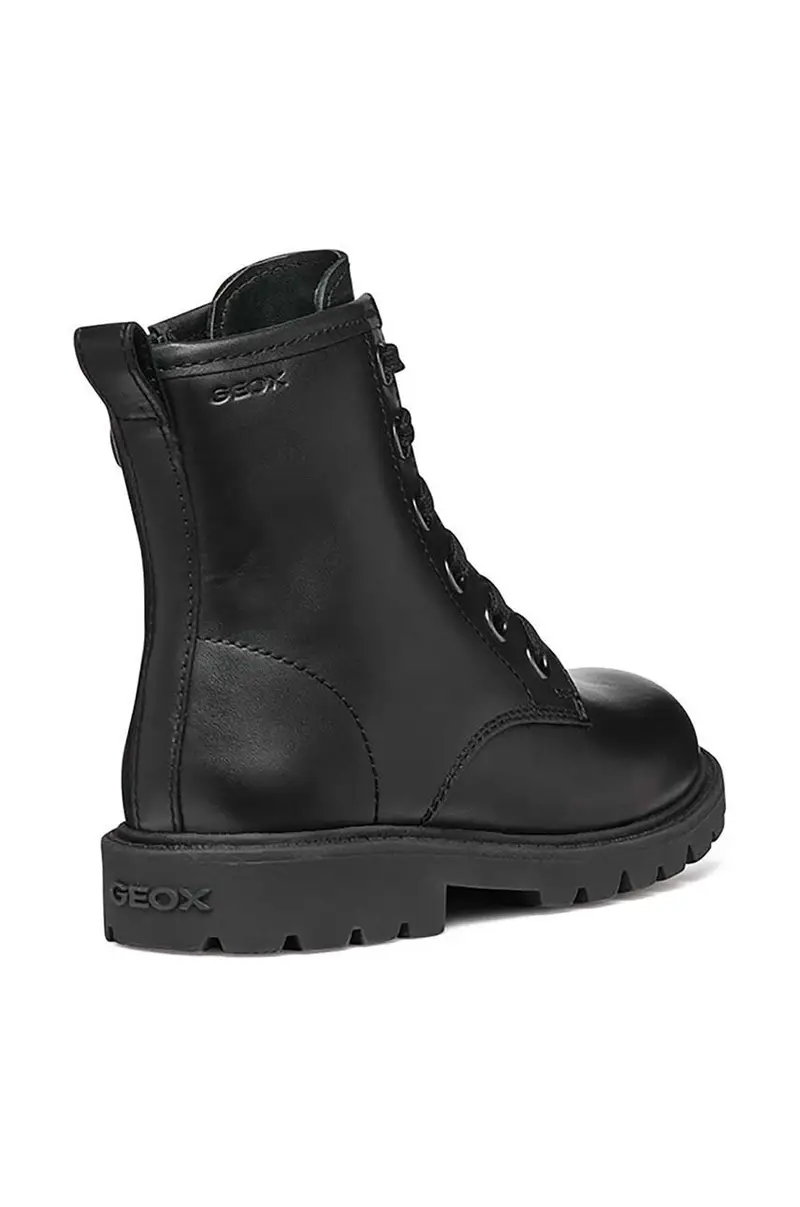 stivaletti in pelle bambino/a SHAYLAX colore nero J46EXD.00043 miniatura 3