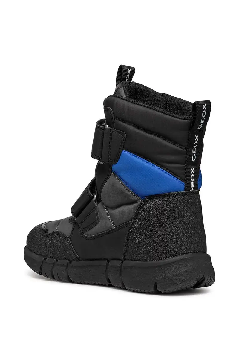 stivali da neve bambini colore blu navy miniatura 4