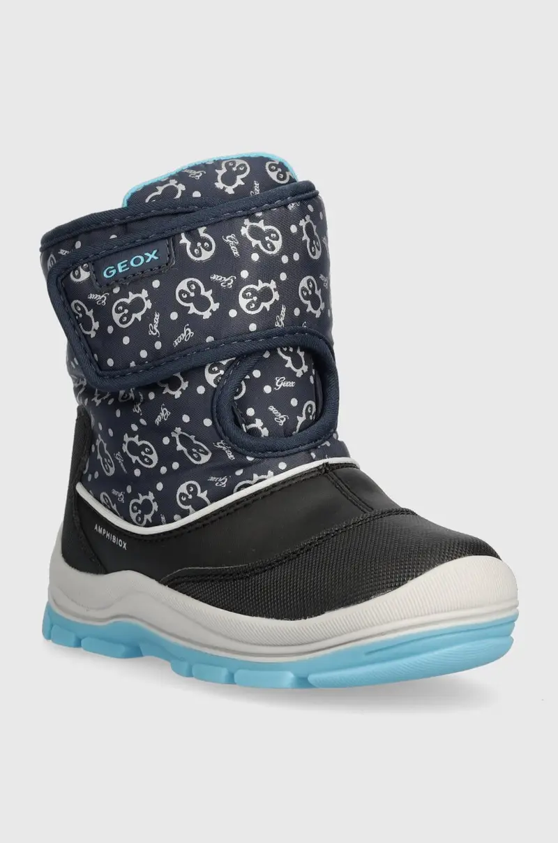 stivali da neve bambini FLANFIL B ABX Blu navy miniatura 2