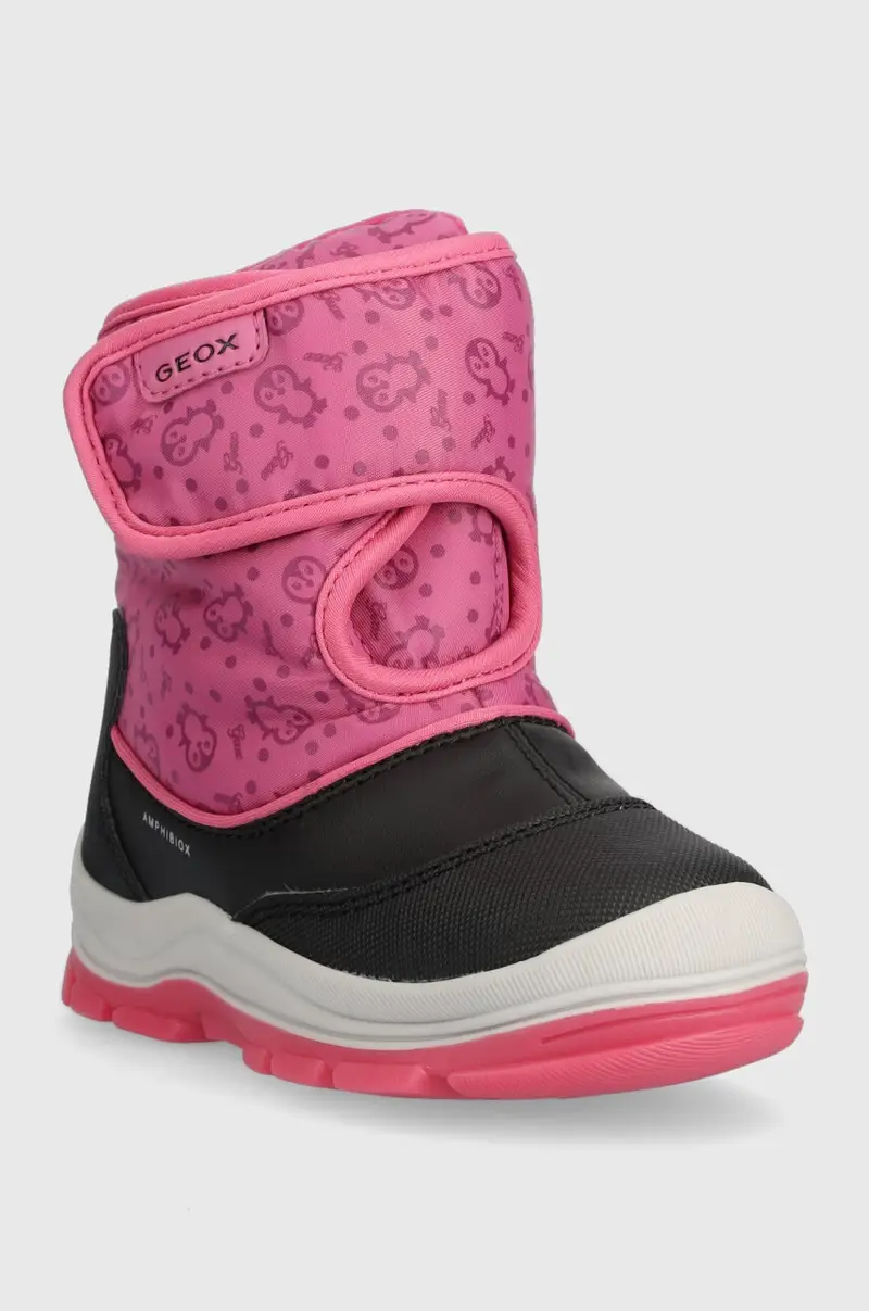 stivali da neve bambini FLANFIL B ABX Rosa miniatura 2