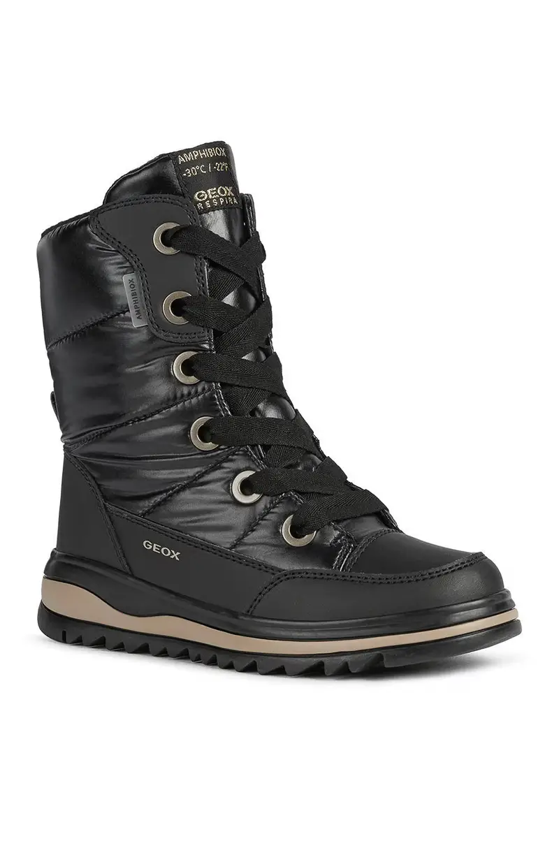 stivali da neve bambini Nero miniatura 2