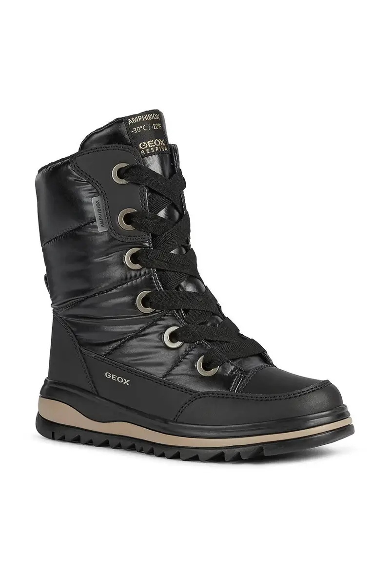 stivali da neve bambini Nero miniatura 2