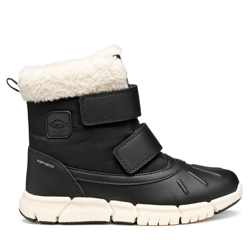 Stivali da neve Geox J Flexyper B Ab J46APC 0BCFU C9999 D Nero