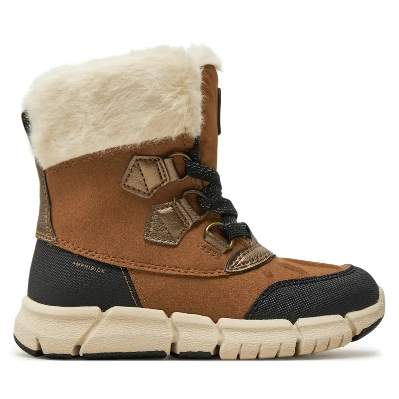 Stivali da neve Geox J Flexyper Girl B Ab J46APA 0AU50 C6175 M Marrone