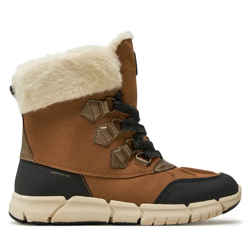 Stivali da neve Geox J Flexyper Girl B Ab J46APA 0AU50 C6175 S Marrone