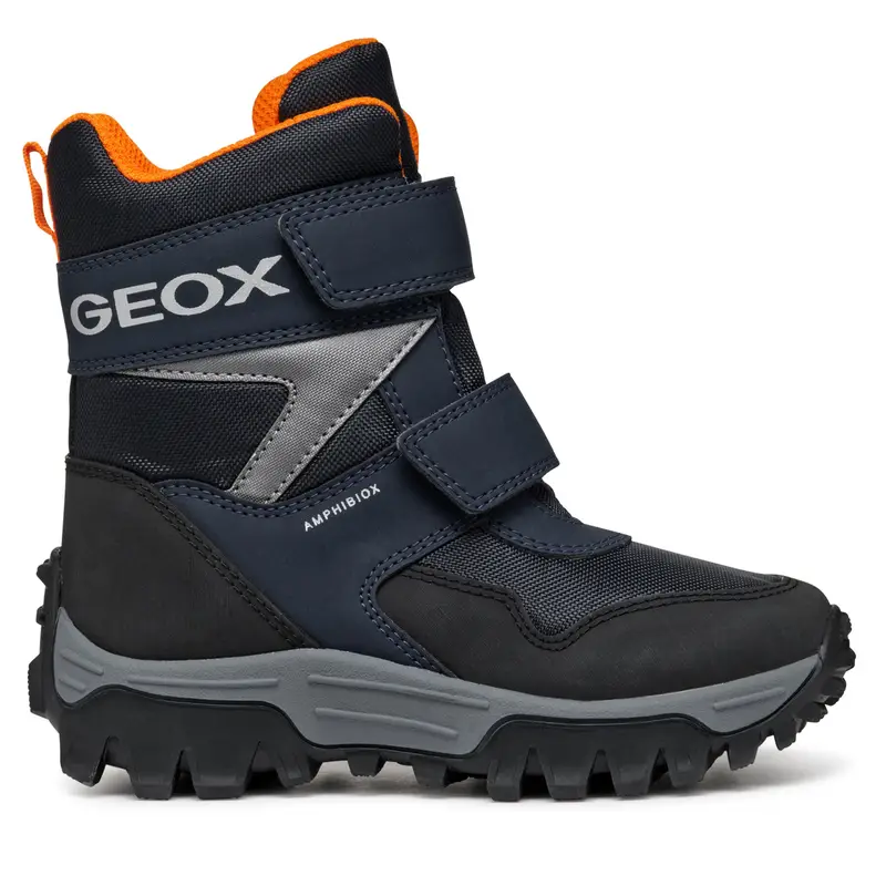 Stivali da neve Geox J Himalaya Boy B Abx J46FRE 0FU50 C4002 M Blu scuro