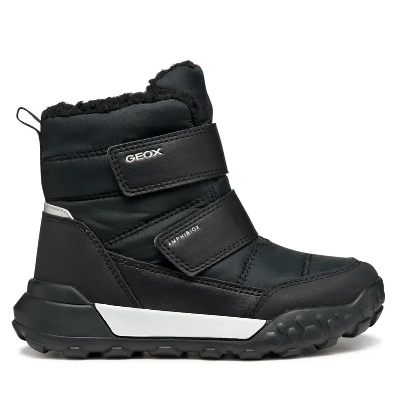 Stivali da neve Geox J Trekkyup B Abx J46MBF 0FU54 C9999 D Nero