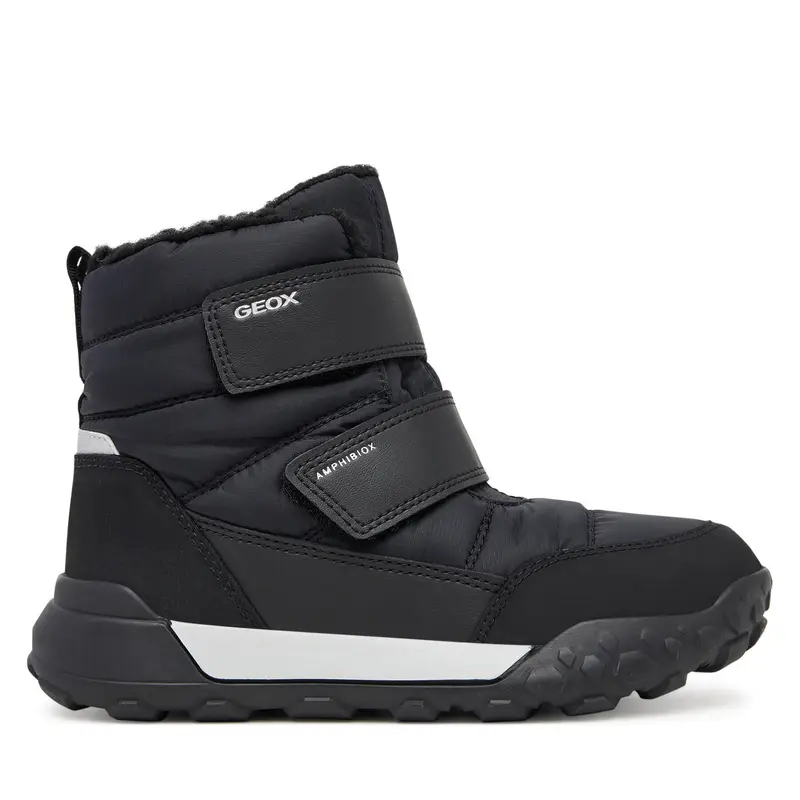 Stivali da neve Geox J Trekkyup B Abx J46MBF 0FU54 C9999 S Nero