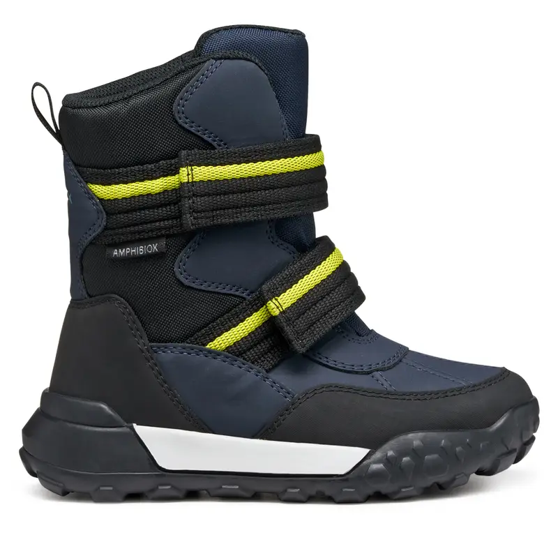 Stivali da neve Geox J Trekkyup B Abx J56MBB 050FU C0749 M Blu scuro